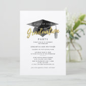 Afstuderen 2024 Minimalistische foto afstudeerfees Kaart (Staand voorkant)