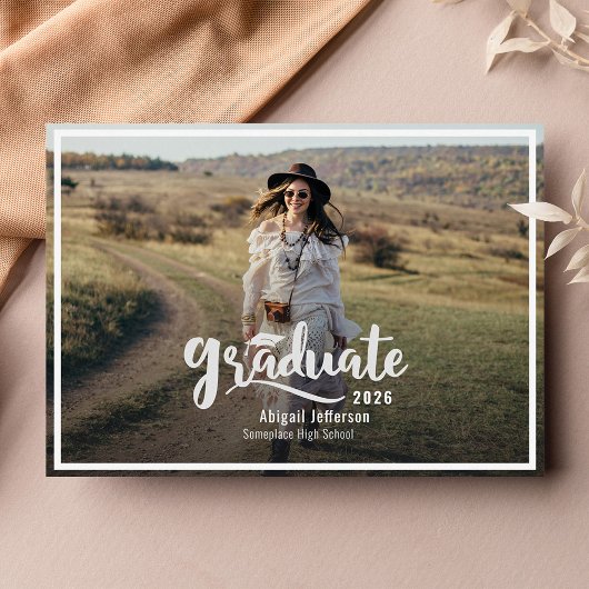 Afstuderen 2025 Afstudeerder Foto Aankondiging