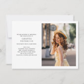 Afstuderen 2025 Afstudeerder Foto's Aankondiging (Achterkant)