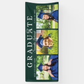 Afstuderen 2025 Afstudeerder Foto's Green Script P Spandoek (Verticaal)