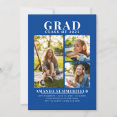 Afstuderen 2025 Afstudeerder foto's Modern Aankondiging (Voorkant)