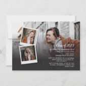 Afstuderen 2025 Afstudeerder Party Fotofeest Kaart (Voorkant)