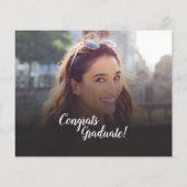 Afstuderen 2025 Afstudeerder Party Fotouitnodiging (Achterkant)