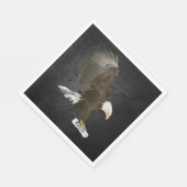 Afstuderen 2025 Bald Eagle met Diploma Servet (Hoek)