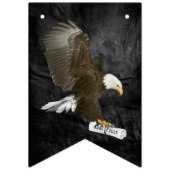 Afstuderen 2025 Bald Eagle op leer Vlaggetjes (Eerste vlag)