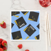 Afstuderen 2025 Blauw Servet (Insitu)