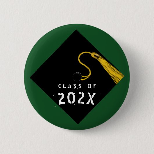 Afstuderen 2025 Collectible Ronde Button 5,7 Cm (Voorkant)