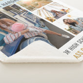 Afstuderen 2025 Fotocollage Modern Sherpa Deken (3/4)