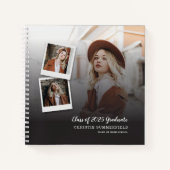 Afstuderen 2025 Fotocollage Script Gastboek Notitieboek (Voorkant)