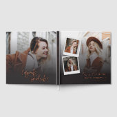 Afstuderen 2025 Fotocollage Script Roos Gold Gastenboek (Volledig)