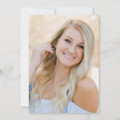 Afstuderen 2025 Fotoscript Modern Afstudeerder Aankondiging (Achterkant)