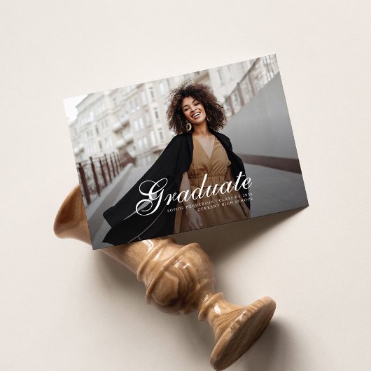 Afstuderen 2025 Fotoscript Modern Afstudeerder Aankondiging