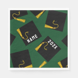 Afstuderen 2025 Groen Servet