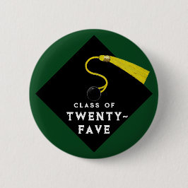 Afstuderen 2025 Keepsake Gift Ronde Button 5,7 Cm