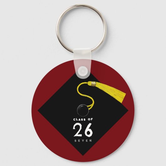 Afstuderen 2025 Keepsake Gift Sleutelhanger (Voorkant)