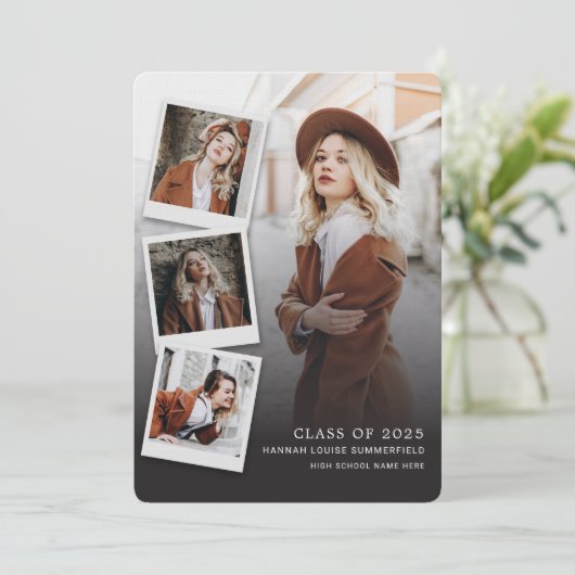 Afstuderen 2025 Multi Photo Aankondiging (Staand voorkant)