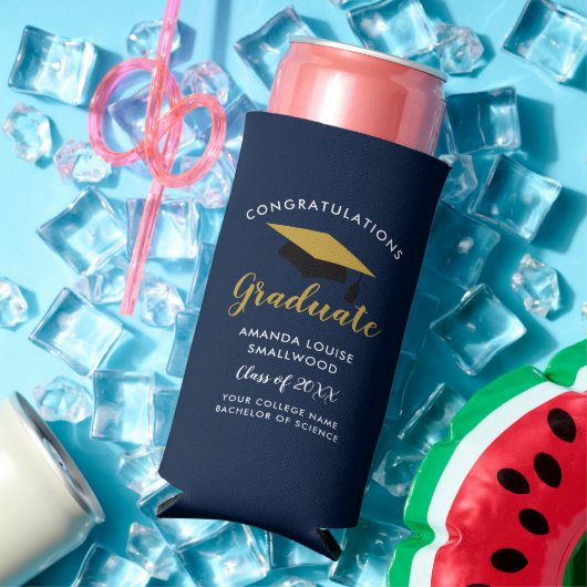 Afstuderen 2025 Navy Blue Afstudeerder Party (Insitu Zomer)