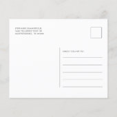 Afstuderen 2025 Navy Blue Party Invitation (Achterkant)