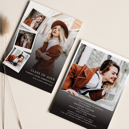 Afstuderen 2025 Open Huis Foto's Party Kaart