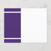 Afstuderen 2025 Paarse Afstudeerder Uitnodiging (Achterkant)