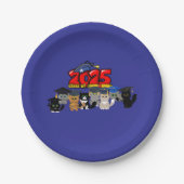 afstuderen 2025 papieren bordje (Voorkant)