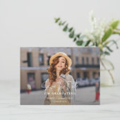 Afstuderen 2025 Partij Save the Date Aankondiging (Staand voorkant)