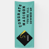 Afstuderen 2025 Partij Spandoek (Verticaal)