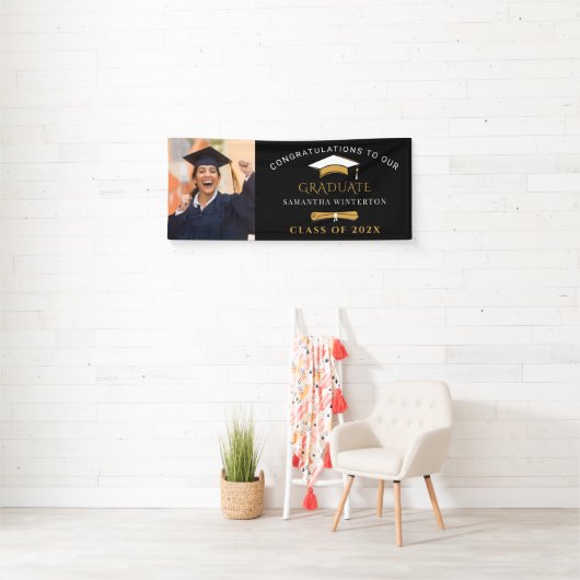 Afstuderen 2025 Partij van het Afstudeerder Spandoek (Insitu)