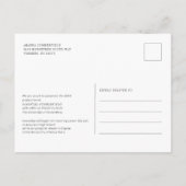 Afstuderen 2025 Photo Script-Afstudeerder Aankondigingskaart (Achterkant)