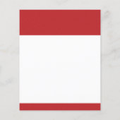 Afstuderen 2025 Rood Wit Afstudeerder Uitnodiging (Achterkant)