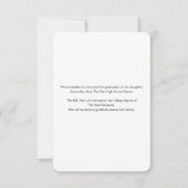 Afstuderen 2025 Script Afstudeerder Fotoaankondigi Notitiekaartje (Achterkant)