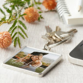 Afstuderen 2025 Script Custom Photo Sleutelhanger (Zijkant)