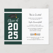 Afstuderen 2025 Script Green Afstudeerder Party In (Voorkant)