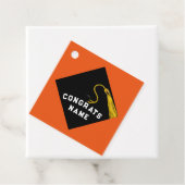 Afstuderen 2025 Sinaasappel Bedankjes Labels (In situ)