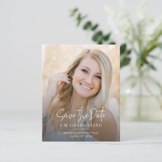 Afstuderen 2025 Sla de datum op (Staand voorkant)