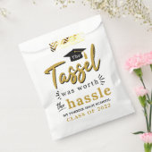 Afstuderen 2025 Tassel was de moeite waard Bedankzakje (Gezegeld)