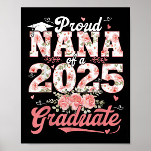 Afstuderen 2025 Trotse Nana van een 2025 Afstudere Poster