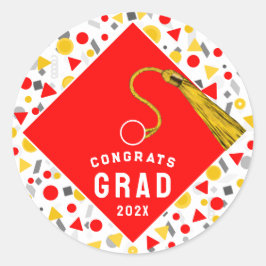 Afstuderen 2026 Klassieke Ronde Sticker
