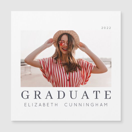Afstuderen 20XX Moderne Cool Simple Minimalist (Voorkant)