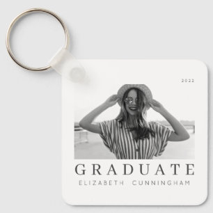 Afstuderen 20XX Moderne, eenvoudige, minimalistisc Sleutelhanger