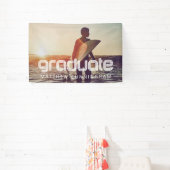 Afstuderen 20XX Retro Cool Simple Afstudeerder Yea Spandoek (Insitu)