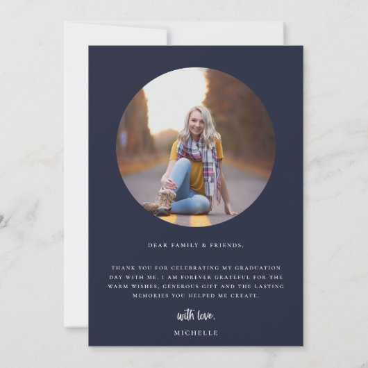 Afstuderen 2 Foto bedankt (Achterkant)