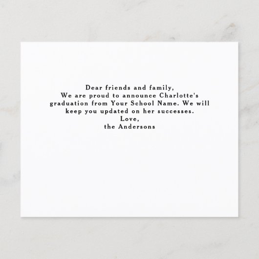 Afstuderen 3 Aankondiging Afstuderen foto's (Achterkant)