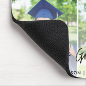 Afstuderen 3 Foto Custom 2025 Afstuderen Swag Muismat (Hoek)