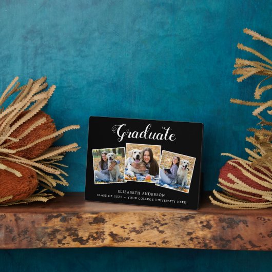 Afstuderen 3 Fotonaam School Afstuderen Fotoplaat (Zijkant)