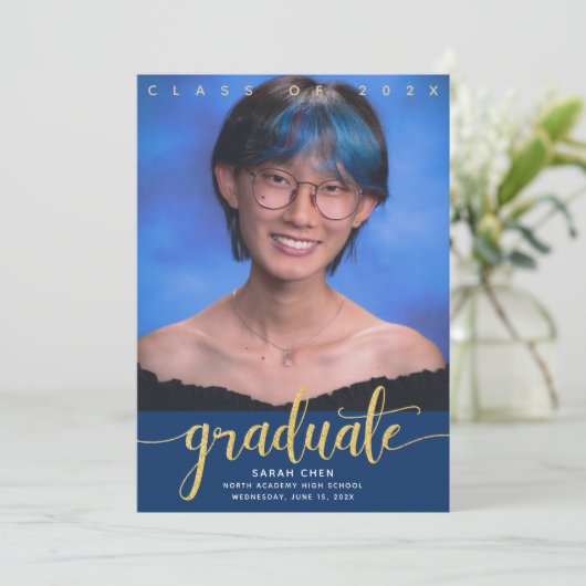 Afstuderen 3: modern glitter 3 aankondiging (Staand voorkant)