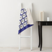 Afstuderen 44 Fotocollage (verwisselbaar PAARS) Sherpa Deken (In situ)