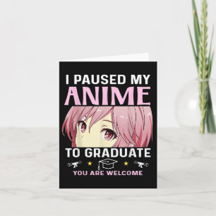 Afstuderen 5e 8e klas CL 2025 Anime Middelste Scho Kaart
