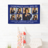 Afstuderen 7 Fotocollage Congrats Afstudeerder 202 Spandoek (Insitu)