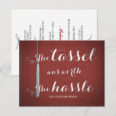 Afstuderen aan de universiteit / hogeschool in 201 kaart (Voorkant / Achterkant)